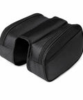 Bike Frame Bag For Bikepacking Full Frame Bag 20 By 16 By 6 Cm Wear Resistant Canvas With Zipper Closure Ebony Edge Black Finish