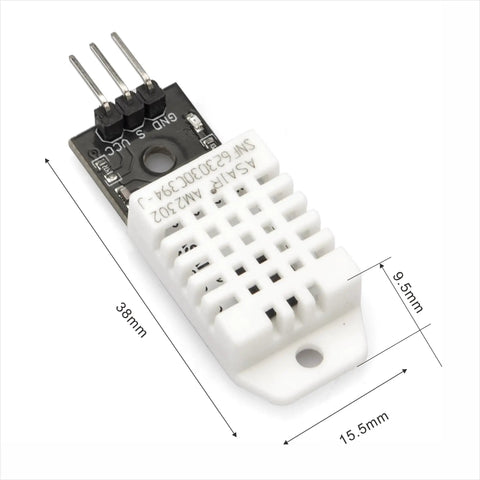 DHT22 AM2302 Digital Humidity and Temperature Sensor Module for Arduino and Raspberry Pi with 3V or 5V power supply