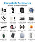 Compatible accessories for Dual Swing Gate Opener For Medium Duty Gates Up To 18 Feet Per Arm, AC Powered Driveway Gate Operator