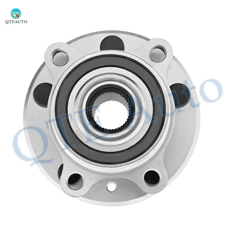 Front view of rear wheel hub bearings assembly replacement for 2011 to 2019 Ford Explorer and Police Interceptor Utility.