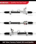 Hydraulic Power Steering Rack And Pinion Assembly Fits Toyota Camry 2007 2011 Avalon 2005 2012 And Lexus ES350 2007 2012 Direct Fit New Unit Leak Resistant Left Hand Drive Only Plug And Play Ready To Install