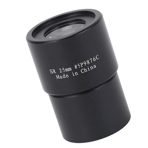 25mm Telescope Eyepiece With 0.965 Inch Fit HD Optical Glass Green Coated Lens for crisp bright views in black casing