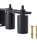 Heavy Duty Slide Gate Guide Roller 3 Inch With L Shaped Rear Post Bracket Iron Gate Guide Wheel Pulley And Adjustable Bolts