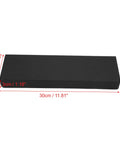 Tough PE Foam Garage Wall Protectors For Cars Thick Peel And Stick Door Bumper Guards Auto Impact Absorbing Pad Extra Durable No More Dings On Sweet Ride, black foam size 30cm x 10cm x 3cm.