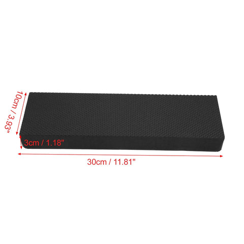 Tough PE Foam Garage Wall Protectors For Cars Thick Peel And Stick Door Bumper Guards Auto Impact Absorbing Pad Extra Durable No More Dings On Sweet Ride, black foam size 30cm x 10cm x 3cm.