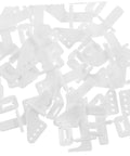 20 Sets Aircraft Control Horns and Connectors for Model Airplanes, Linkage Stopper Parts for Fixed-Wing Aircraft, Durable Metal