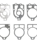 Upper Water Pump Repair Kit For Mercury And Mariner Outboard Engines 4 Cylinder Through V6 65HP with gaskets