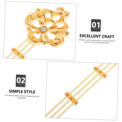 Gold pendulum with ornate design from DIY Ready Pendulum Clock Movement Replacement For Wall Clocks