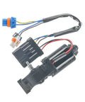 Left Driver Side Headlight Motor Assembly Replacement For Chevrolet Corvette C5 2000 To 2004 5.7L V8 with wiring harness.