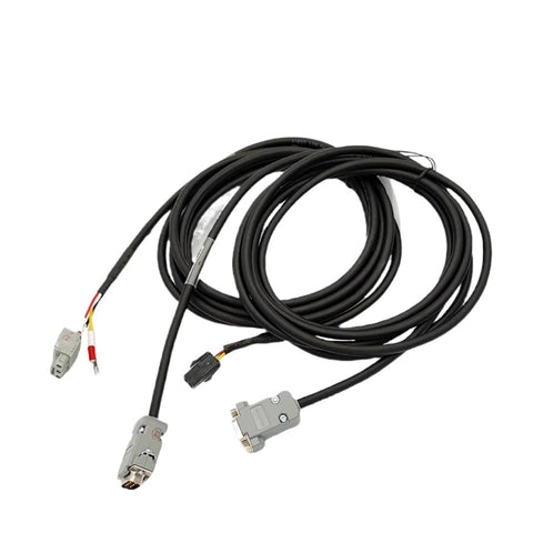 Powerful 400W AC Servo Motor For 3D Printers With 220V Single Phase Drive cables and connectors