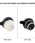 Comparison of new and old model caps for Portable Car Electric Kettle 750ml 24V Truck RV Compatible Hot Water Boiler.