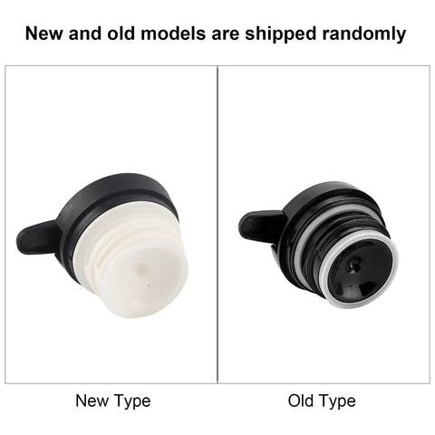 Comparison of new and old model caps for Portable Car Electric Kettle 750ml 24V Truck RV Compatible Hot Water Boiler.