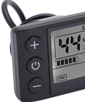 LCD Display For Electric Bikes S866 Ebike Panel 24V 36V 48V With Waterproof Plug All In One Handlebar Mount 22.2mm Brushless Motor Speed Controller Kit Easy Install Durable ABS Meter Display With Wide Reading And Clear Metrics showing speed in km/h