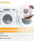 Legit Heavy Duty Dryer Idler Pulley Wheel Bearing Replaces Wp6 3700340 And Ap6009859 in hand, showing design details for dryer repair.