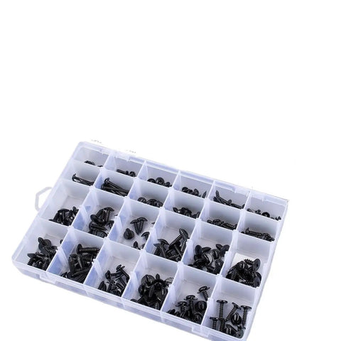 Pro Grade 270 Piece Automotive Body Screw Kit With Washer Head Self Tapping Screws For Fender Liners, Bumpers, And Body Panels