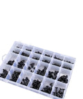 270 Piece Auto Body Screw Kit With Phillips Head Self Tapping Washer Screws Assortment organizer with black screws