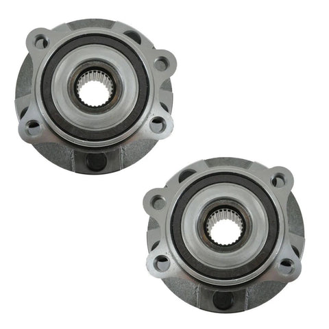 Front Left And Right Wheel Bearing And Hub Assembly Set 2 Piece Direct Fit Fits Like A Champ For Toyota RAV4 06 To 08 RAV4 09 To 12