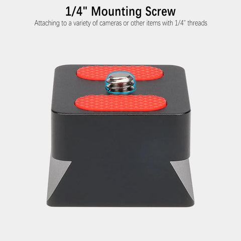 Rugged Aluminum DSLR Video Camera Finder Dovetail Mount With One Quarter Inch Screw for Optical Finderscope and Shoe Bracket