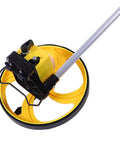 Marhynchus Telescopic Measuring Wheel, 8 Inch Measurement Tool with yellow wheel and telescopic handle for easy measurements.