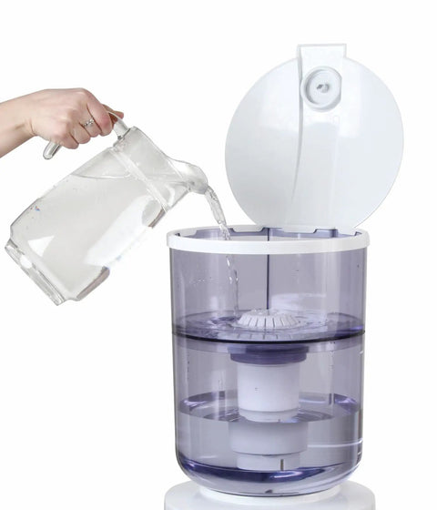 GWF8 Water Filtration System For Top Load Dispensers White No Brainer Filter That Lasts Up To 6 Months Or 800 Liters BPA Free