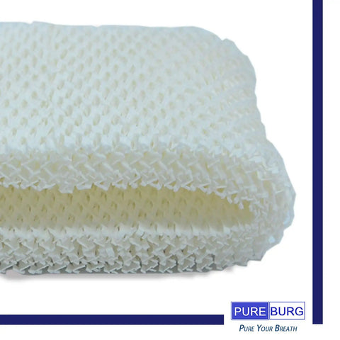 Four Pack Humidifier Wick Filters Made To Fit Honeywell HAC-504 Series And Filter A, side view with textured surface.