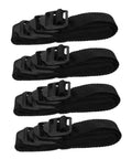 16-Piece Lawn Aerator Shoes Straps For Easy Soil Aeration, Spike Sandals For Lawn Care And Gardening, Durable Adjustable Straps