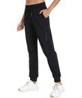 Women's Lightweight Hiking Joggers With Quick Dry Fabric, Breathable Outdoor Pants With Pockets For Camping, Travel, Size Small