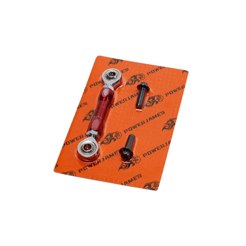 Red Shifter Clutch Linkage Rod For Harley Mid Control Dyna Softail 1984 To 2025 Street Bob Low Rider S FXBBS FXRST FXST Easy Install With All Hardware Fits Stock Components Durable Steel Construction Upgrade on orange card