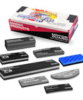 Image of Eight Piece Sanding Block Set Kit With Pro Grade SB-1 HT-1 MB-1 WB-1 RK-1 RL-1 BG6-1 And BG12-1 Assortment displayed with box.