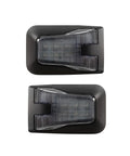 LED Side Marker Lights For Volvo VNL Trucks 2018 2019 2020 2021 2022 2023 12V Waterproof DOT Approved 2 Pack on white background