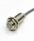 Compact Motion Sensor And Inductive Proximity Switch TR18-5AO For Precise Object Detection In Robotics, Automation, Industrial Equipment, And DIY Projects For Makers And Tech Enthusiasts. Metal cylindrical inductive sensor with cable