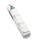 Go-To Safe-IT 6-Outlet Hospital-Grade Medical Power Strip For Patient Care Areas With 15-Foot Cord, UL 2930 view from top angle