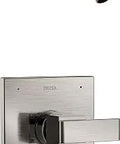 Ara 14 Series Single Function Shower Valve Trim Kit In Brushed Nickel With ADA Compliant Metal Lever Handle, 120 Degree Turn