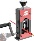 Go-To Manual Wire Stripper Machine For 0.06 To 1.18 Inch Wires, hand crank, drill power, cutting copper wires, black-red design
