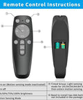 Remote control for Solar Street Light Outdoor 20W 4000K LED IP65 Waterproof Dusk To Dawn with motion sensor features.