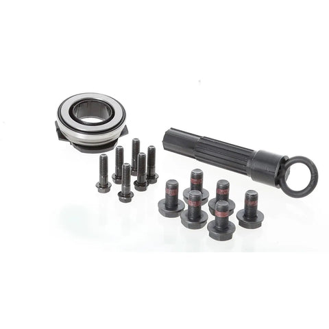 Upgrade Your Ride Instantly With This Heavy Duty Clutch And Flywheel Conversion Kit For 2005 To 2011 Beetle Golf Jetta Rabbit L5 2.5L Engine Built Tough Shifts Snug Every Time - includes clutch release bearing and bolts.
