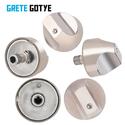 Gas Range Burner Knob Set No Fuss Replacement For GE Cafe Series Stovetop 5 Pack WB03X32194 WB03T10329 4920893