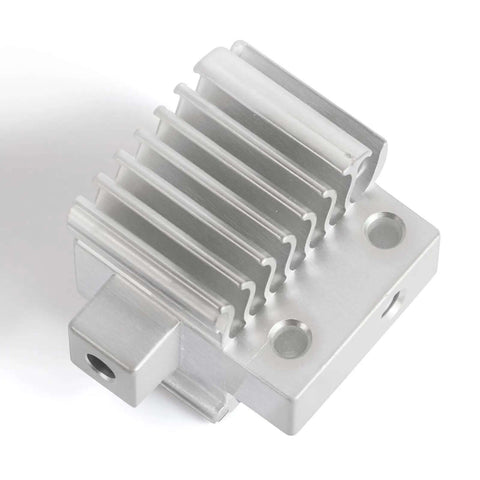 All Metal Hotend Heatsink Cooler Block Upgrade For 3D Printers Direct Drive Extruder Heat Transfer Enhancer, Ender 3 V3.