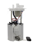 Fuel Pump Module Assembly For 2011 2016 Buick LaCrosse Regal Chevy Malibu Cadillac XTS With 2.4L 2.5L And 3.6L Engines Fitment Includes Interchange P77035M 13578374 SP6677M FG1736 in white casing with wires and connectors visible.