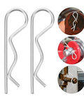 Heavy Duty Stainless Steel Roll Pins And Cotter Pins Kit 30 Piece Assortment For Trailer Hitches Mowers Trucks Towing