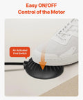 Air activated foot switch for Professional Auto Feed Drain Cleaner Machine, easy ON/OFF control with durable design.