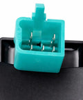 Close-up of Five Pin CDI Box from Three Function Left Handlebar Starter Switch Kit with Bolt On Ignition Key Switch for ATVs.