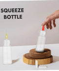 Heavy Duty Squeeze Applicator Bottle 30Ml Precision Dispenser with red nozzle, ideal for woodworking and DIY crafts.