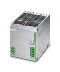 Heavy Hitter Switching Power Supply 24V DC 20 Amp Pro Grade Industrial Converter in silver metal design for easy installation.
