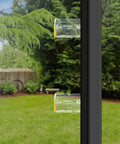 No Drill Easy Install Adhesive Sliding Glass Door Lock 2 Pack For Baby Proofing And Pet Safety Quiet Soft Impact Stopper Security Latch