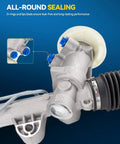Close-up of Hydraulic Power Steering Rack And Pinion Direct Fit For 2004-2011 Chevrolet Impala and 2004-2007 Monte Carlo