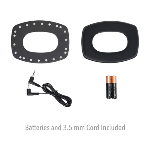 Replacement padding, cord, and batteries for Impact Sport Electronic Earmuff With Real Blue Finish Keeps Your Hearing Safe 82 Decibel Shutoff