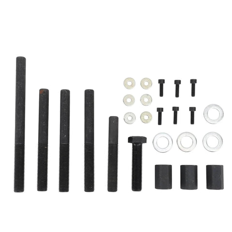 Drill Press Support Plate Set For 30 Ton Car Wheel Hub Bearing Bushing Repair And Installation Heavy Duty Adjustable Base Plate Tool components set