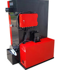 Heavy Duty Heated Parts Washer Cabinet With 500 Lb Capacity And Thermal Safety Valve For Garage Crews Grease Monkey Approved, side view.