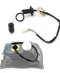 Float Type Gas Tank Level Sensor Kit For GY6 50cc Scooters Mopeds ATVs Go Karts 139QMA 139QMB TaoTao Jonway Replacement Parts With Durable Float Assembly And Corrosion Resistant Metal Rod For Accurate Fuel Readout, black wire lead and float
